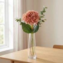 Artikel Roze hortensia 80 cm 1 stuk