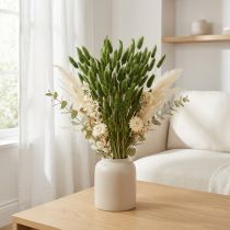Artikel Konijnenstaartgras (Lagurus) Gedroogd Decoratief Groen 50-60cm 50g Gedroogde Bloemen