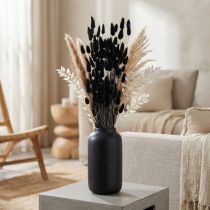 Artikel Lagurus hazenstaartgras, zwart, decoratief, gedroogd, 60cm, 50g