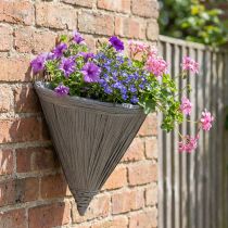 Artikel Hangpot grijs Bloempot voor hanglamp 30×17cm