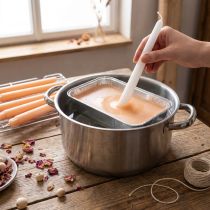 Artikel Kaars dompelwas dompelwas vachtwas was perzik 1kg