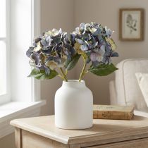 Artikel Kunstbloemen in blauwe hortensia groot Ø15cm L58cm 2st