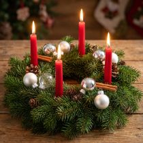 Artikel Mini kerstballen zilver assorti Ø2,5cm 22 stuks