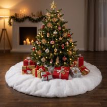 Artikel Kerstboomdeken rond sneeuwbasis Ø100cm