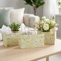 Artikel Cadeauzakje met handvatten Cadeauzakje met patroon 24×12×12cm 6st