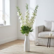 Artikel Delphinium Witte Kunstmatige Delphinium Zijden Bloemen Kunstbloemen 3st