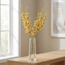 Artikel Kunstmatige Cymbidium-orchidee als bloemstengel voor elegante decoratie, 95 cm, 2 stuks