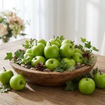 Artikel Decoratief fruit mini appel kunstgroen 4,5cm 24 st
