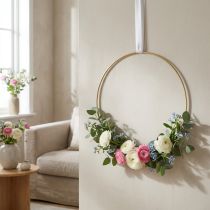 Artikel Metalen ring sierring Scandi ring sierlus goud Ø30,5cm 6 st