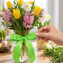 Artikel Cadeau- en decoratielint lichtgroen 25mm 50m