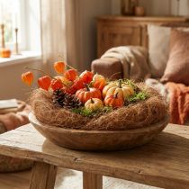 Artikel Vulmateriaal voor bloemstukken, decoratieve vezels, Palmyra palmvezel, kom 1kg