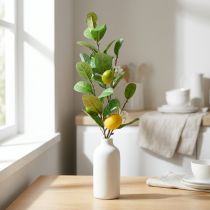 Artikel Decoratieve citroentak, bloesems, fruit, kunstmatige mediterrane planten, H68cm
