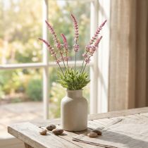 Artikel Kunstbloemen, lavendeldecoratie, bosje lavendel paars 45cm 3 st