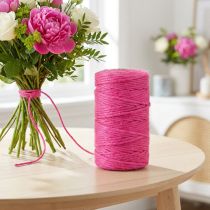 Artikel Jute lintkoord jute sierlint jute fuchsia Ø4mm 100m