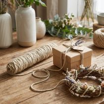 Artikel Lontdraad wollen koord vilten koord vilten koord beige L55cm