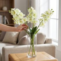 Artikel Orchidee lichtgroen 56cm 6st