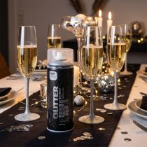 Artikel Glitterspray zilver Montana-effect glitterspray spuitverf 400 ml