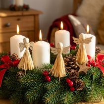 Artikel Adventsdecoratie engel decoratieve bloempluggen 5×11cm 12 st