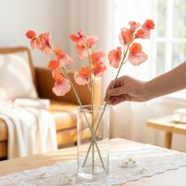 Artikel Kunstmatige lathyrus tak, romantische decoratie voor woonkamer of badkamer, 68 cm, 3 stuks
