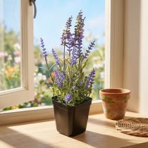Artikel Kunstmatige Lavendel in Pot Bloeiende Kunstplanten 25cm