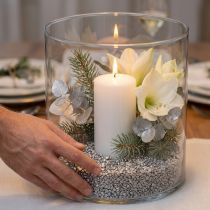 Artikel Decoratief granulaat zilver sierstenen 2mm - 3mm 2kg