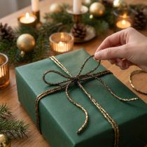 Artikel Glanzend koord voor het inpakken van cadeaus en decoratie, 3 mm, 20 m