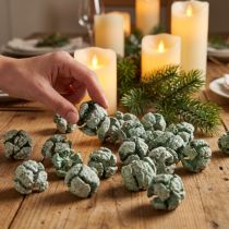 Artikel Cipres kegels mat natuurlijke decoratie 3cm groen 500g