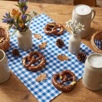 Artikel Pretzel Decoratie Scatter Decoratie Mini Kunstmatige Pretzels 4cm 6 Stuks Tafeldecoratie Feest