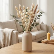 Artikel Craspedia gedroogde drumsticks crème 45-55cm 20 st