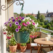 Artikel Hangmand groene plantenpot hangpot Ø25cm H50cm