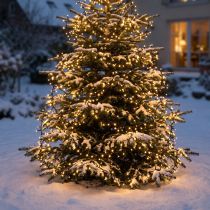 Artikel LED rijstlichtketting warm wit voor buiten 720er 54m