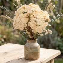 Artikel Duizendblad kunstcrème Achillea kunstbloemen 30cm 6 stuks