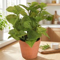 Artikel Munt in Pot Kunstkruiden Kunstplanten 18cm 2st