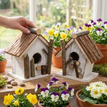 Artikel Decoratieve nestkast vogelhuisje voor het decoreren van de natuur 14,5 2 st