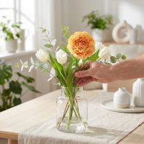 Artikel Ranunculus zalm H45cm