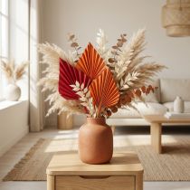 Artikel Palmspear mini sort. Rood/Oranje 100 stuks