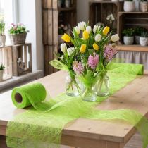 Artikel Fleece 8cm 25m appelgroen