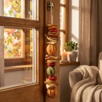 Artikel Decoratieve slinger decoratieve hanger herfstgedroogde citrusvruchten Kerstslinger 75cm