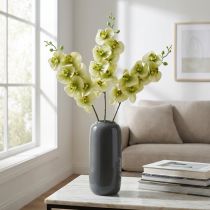 Artikel Orchidee Kunst Geelgroene Phalaenopsis L83cm