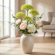 Artikel Kunstbloementak Gele venkel kunsttak met 3 bloemen 85cm