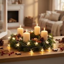 Artikel LED-lichtdraad sterren LED-lichtketting 20st 2,3m warm wit 6st