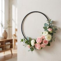 Artikel Decoratieve metalen ring, wanddecoratie, veelzijdig voor creatieve doe-het-zelfprojecten, 20 cm, 4 stuks