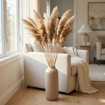 Artikel Gedroogde grassen, zegge, naturel, 75cm, droogbloemdecoratie, 10 stuks