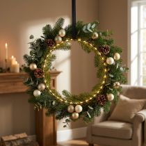 Artikel LED-ring voor ophanging metaal 110L warm wit binnen Ø35cm