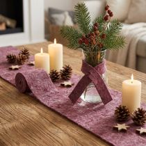 Artikel Hobbyvilt Berry decoratief lint vilt B7/15cm L1/1m set van 2