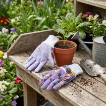 Artikel Kixx tuinhandschoenen paars maat 6