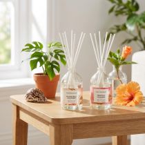 Artikel Kamergeurverspreider met exotische kokos- en mangogeur voor langdurige frisheid in huis, 19 cm, 2 stuks