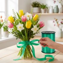 Artikel Cadeaulint 10mm grasgroen 250m