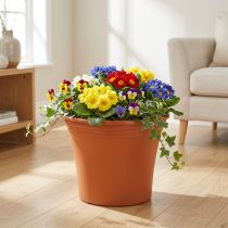 Artikel Pot “Irys” kunststof terracotta Ø38cm H31cm 1 st