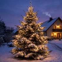 Artikel LED rijstlichtketting voor buiten 480 36m zwart/warm wit